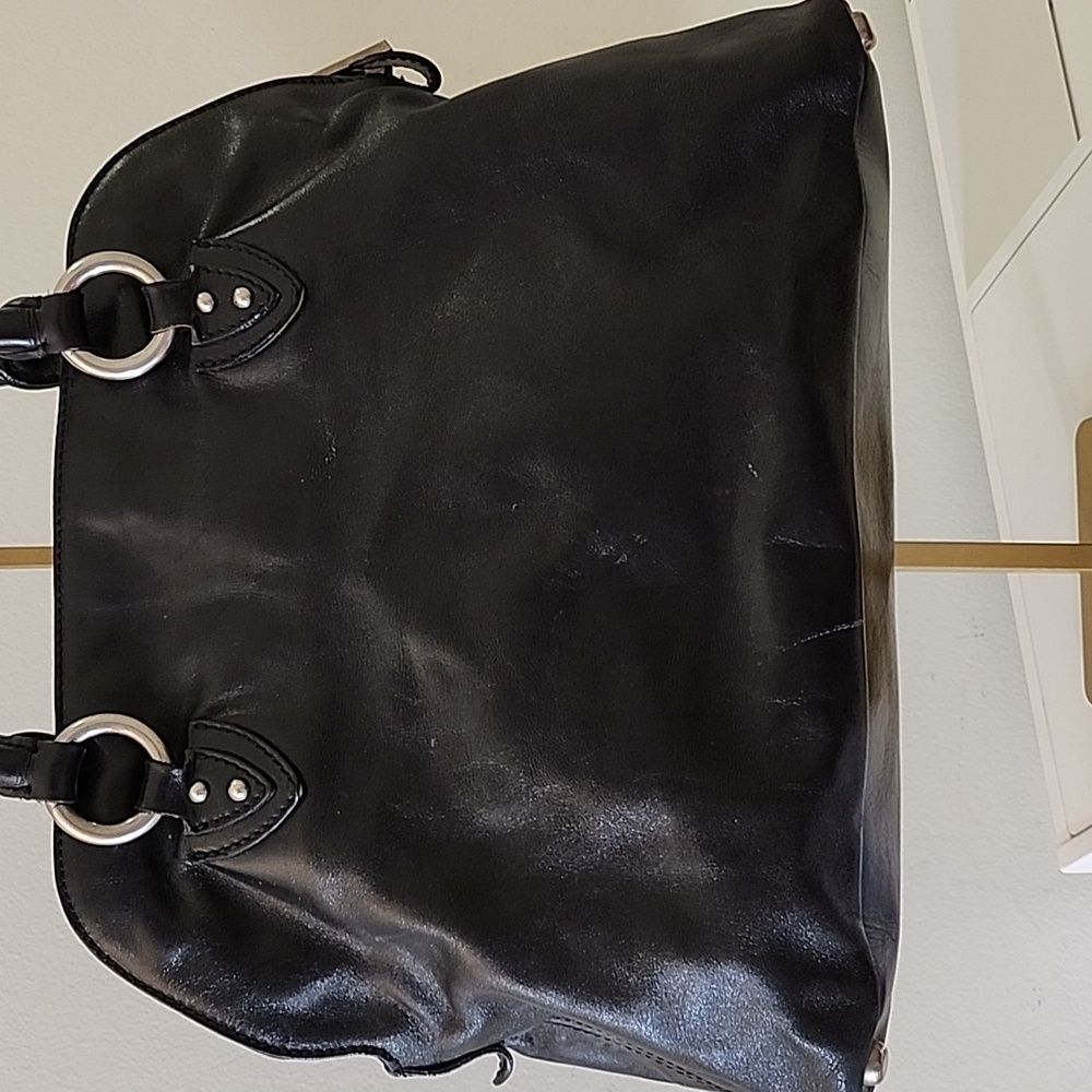 Marc Jacobs Y2K Blake satchel dual exterior pockets  snap closures top handles - Picture 6 of 16